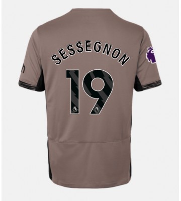 Tottenham Hotspur Ryan Sessegnon #19 Tercera Equipación 2023-24 Manga Corta